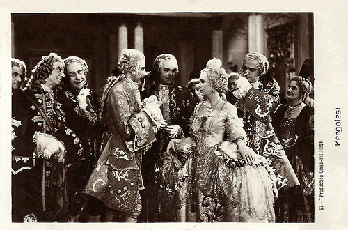 Livio Pavanelli, Carlo Lombardi and Dria Paola in Pergolesi