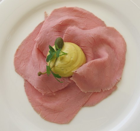 Vitello Tonnato at Villa Tiboldi (Roero)