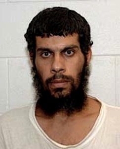 Yemeni prisoner Mohammad Abu Ghanim, in a photo from Guantanamo included in the classified military files released by WikiLeaks in 2011.