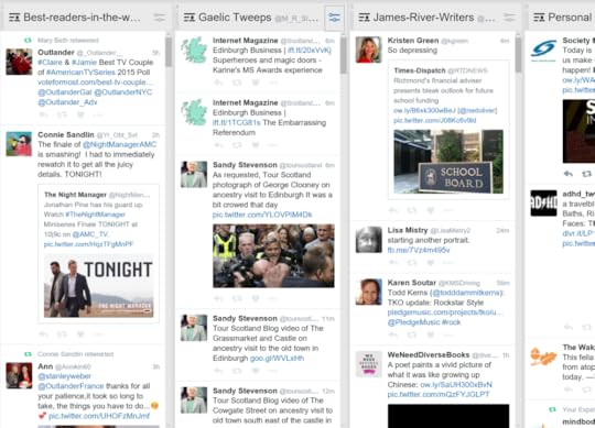 Tweetdeck lets you create columns with your lists to streamline your feed by topic.