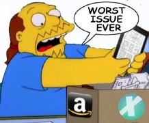 Comic Book Guy from Simpsons