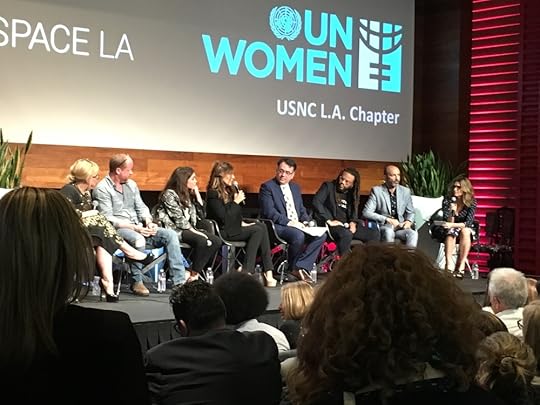 Patricia Arquette, Joss Whedon and other at Un Women USNC LA Chapter Panel.