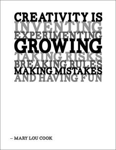 creativity taking risks