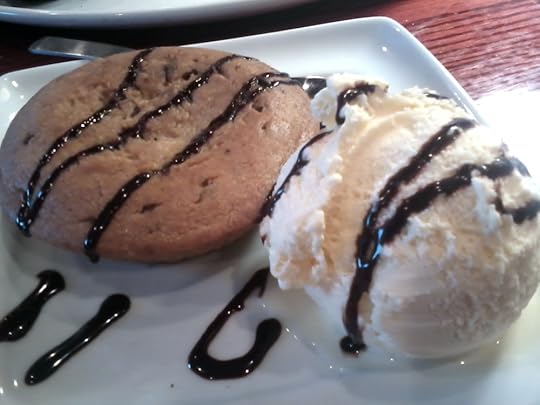 chocolate lava cookie - red lobster