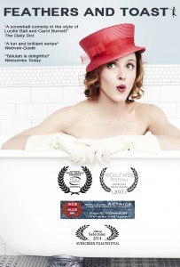 Feathers and Toast Poster