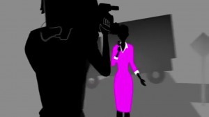 Rachel Bentley reporting 'live'!