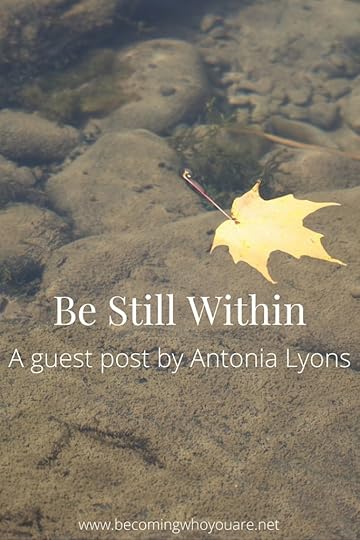 Be Still Within by Antonia Lyons