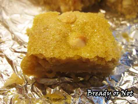 Bready or Not: White Chocolate Lemon Blondies 