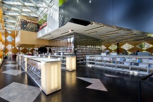 Opened in 2012, the Francis A. Gregory branch of the D.C. Public Library was designed by the architecture team of Adjaye Associates and Wiencek Associates. Maxine Schnitzer, courtesy of D.C. Public Libraries.
