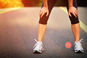 resting runner