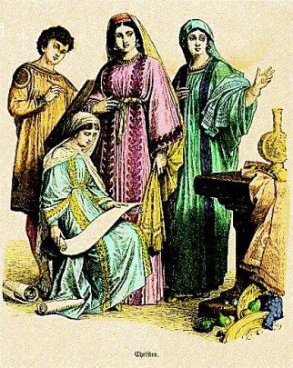 Costume of 4th-6th century Christians