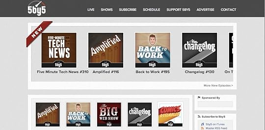 5by5.tv carousel