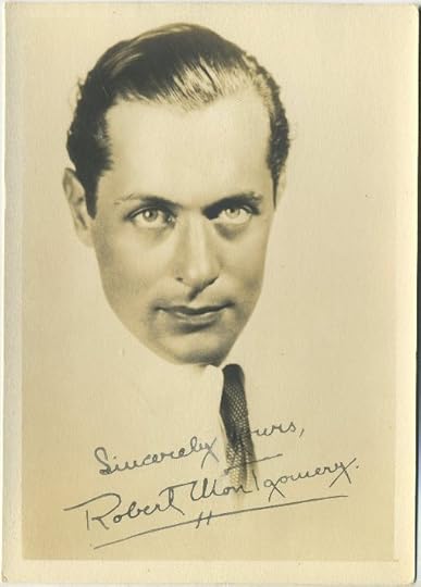 Robert Montgomery 1930s Fan Photo