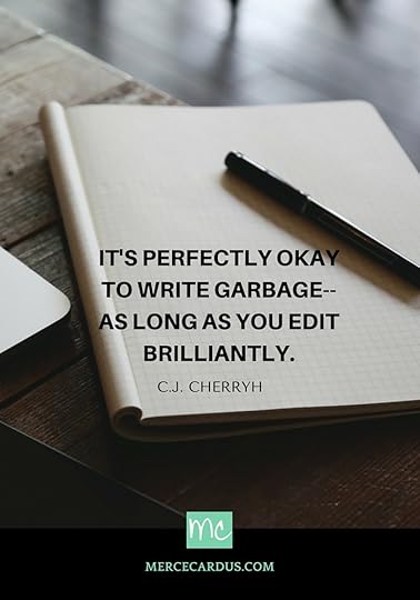 CJ Cherryh on writing garbage