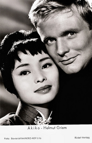 Helmut Griem and Akiko Wakabayashi in Bis zum Ende aller Tage (1961)