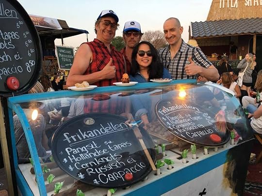 At the Rollende Keukens (Rolling Kitchens) festival in Amsterdam.