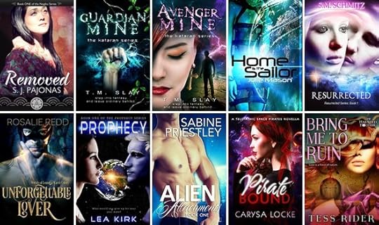 ENTER THIS SCIFI ROMANCE PAPERBACK GIVEAWAY!