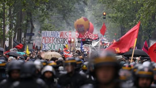 La manifestation de jeudi dernier, à Paris.
