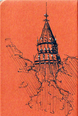 Parliament library roofline, FN Sweet Tooth, Platinum 3776