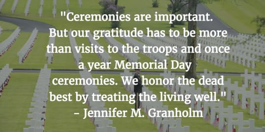We honor the dead