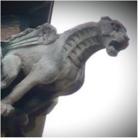 Abbey Gargoyle Vignette