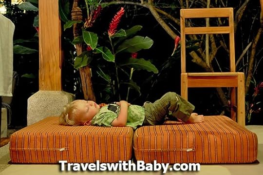zonked in Costa Rica toddler