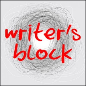 writer's block doodle
