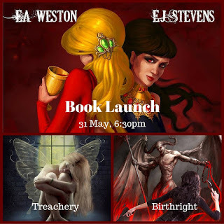 Book Signing Dublin Ireland: E.J. Stevens + E.A. Weston