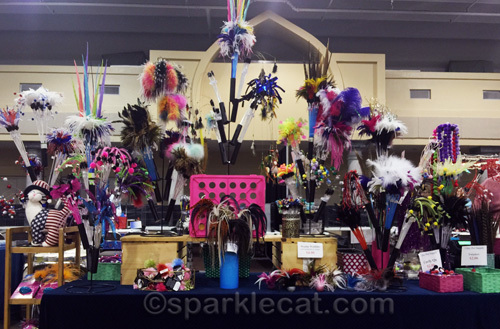 vendor area at cat show