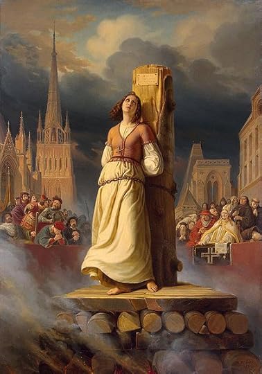 Joan of Arc's Death at the Stake by Hermann Anton Stilke. Public Domain via Wikimedia Commons.