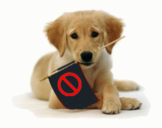 flag dog