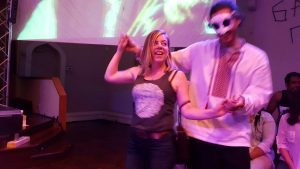 There was joy and dancing.