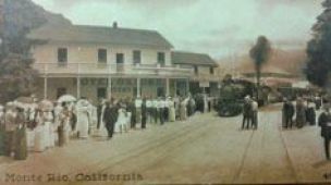 Image of railroad at Monte Rio