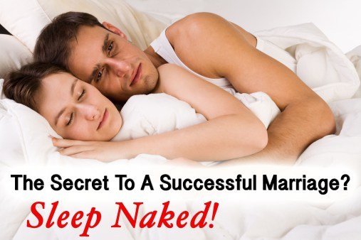 Young adult couple in the studio on a bed