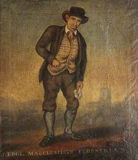 Joseph Edge: The Macclesfield Pedestrian by R Bradbury; Silk Heritage Trust; http://www.artuk.org/artworks/joseph-edge-the-macclesfield-pedestrian-103349