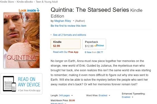 Quintina on Amazon