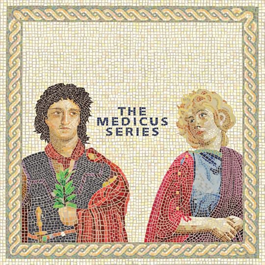 Mosaic of man and woman with 