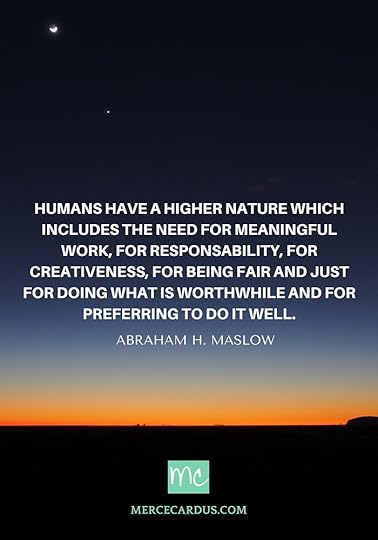 Maslow on humans