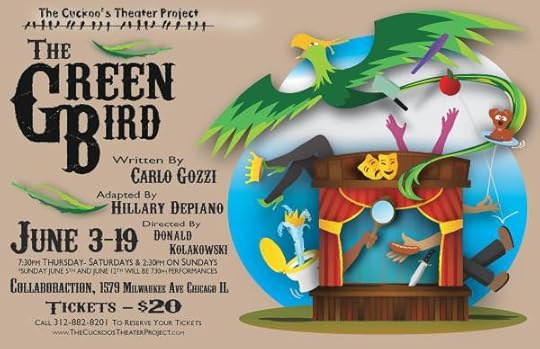 The Green Bird Cuckoos Theatre Project Poster