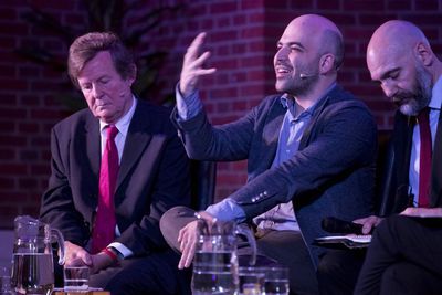 David Hare, Roberto Saviano and Martin Esposito