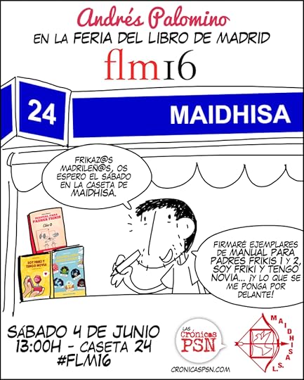Andrés Palomino FERIA DEL LIBRO MADRID 2016