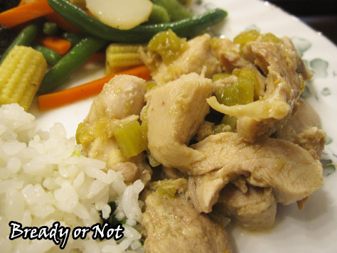 Bready or Not: Crock Pot Green Chile Chicken 