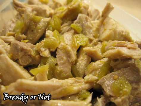 Bready or Not: Crock Pot Green Chile Chicken 
