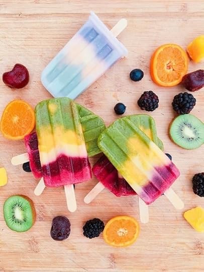 pops on cutting board