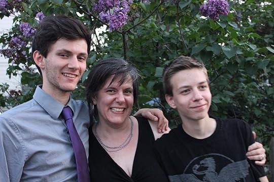 Megan Rubiner Zinn with Sons - Knock Knock Blog