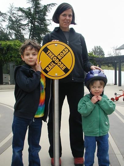 Megan and Boys in Pasadena