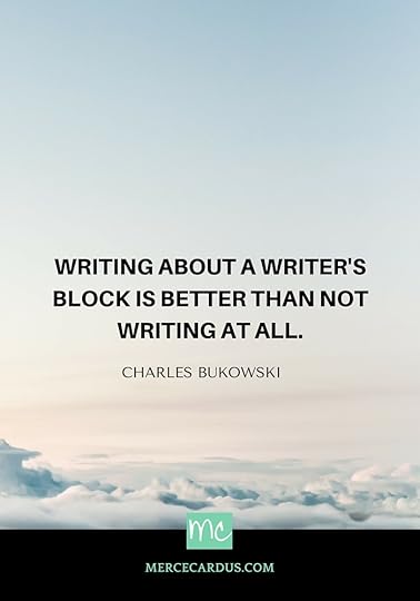 Charles Bukowski on writer's block