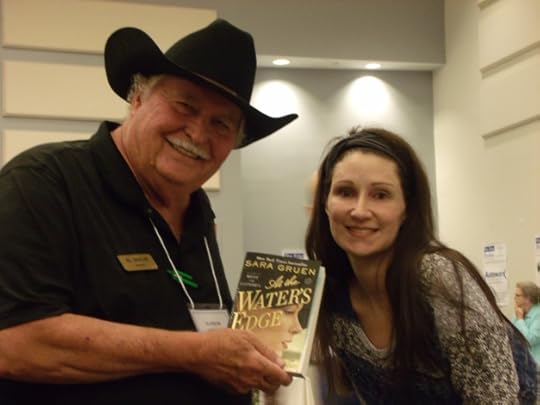 DL with Sara at the Blue Ridge Book Festival, April 2016 