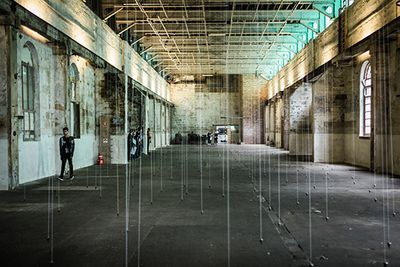 Nowhere and Everywhere at the Same Time, no. 2, 2013, by William Forsythe. Photographer: Bob Barrett