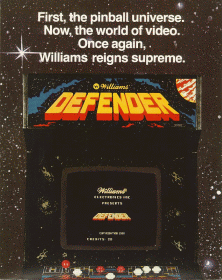 Defender (and other video game all-stars)